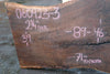 Oregon Black Walnut Slab 060923-03