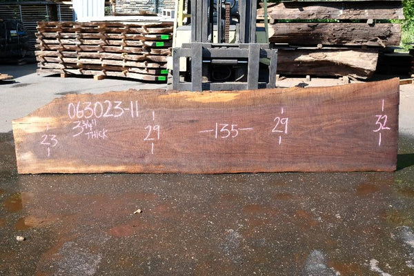 Oregon Black Walnut Slab 063023-11