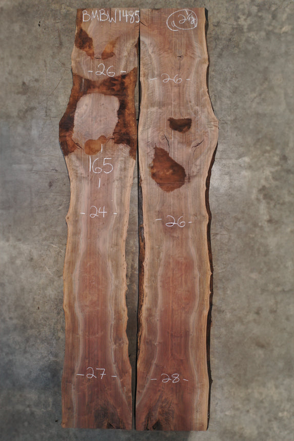 Oregon Black Walnut Bookmatch BMBW-1485