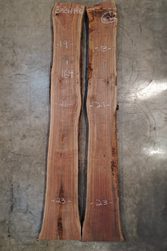 Oregon Black Walnut Bookmatch BMBW-1486