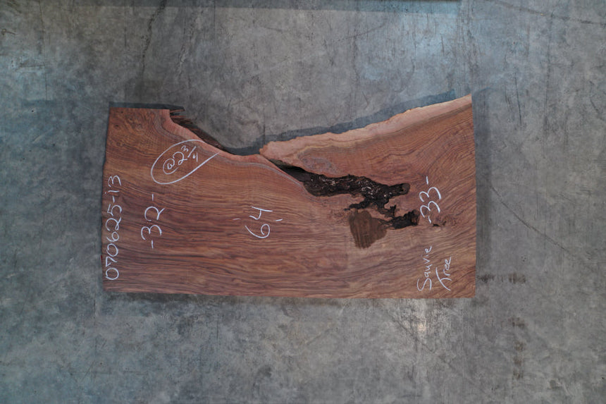 Oregon Black Walnut Slab 070625-13 SI