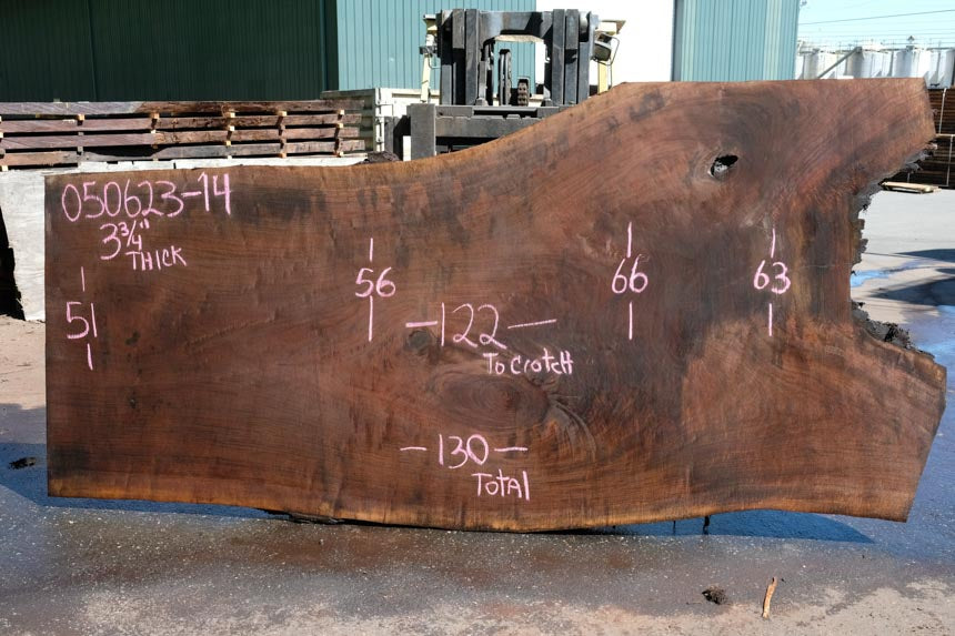 Oregon Black Walnut Slab 050623-14