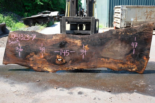 Oregon Black Walnut Slab 051323-07