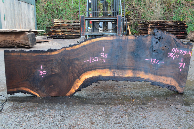 Oregon Black Walnut Slab 010715-04