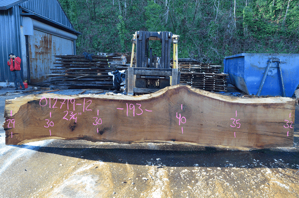 012719-12 Oregon White Oak Slab