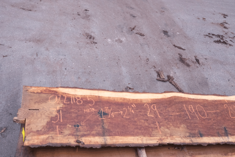 Oregon White Oak Slab 022718-05