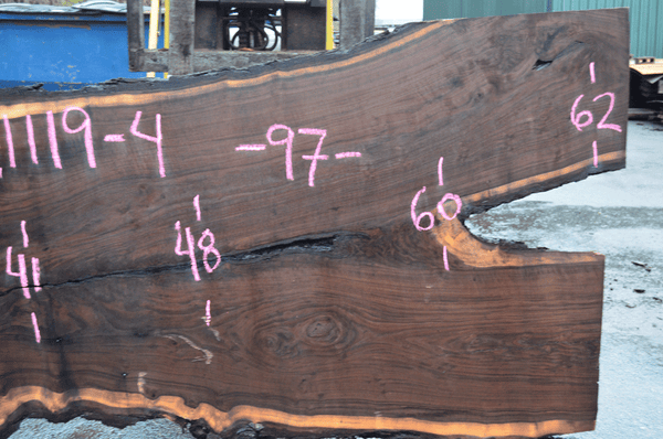 031119-04 Oregon Black Walnut Slab – Goby Walnut