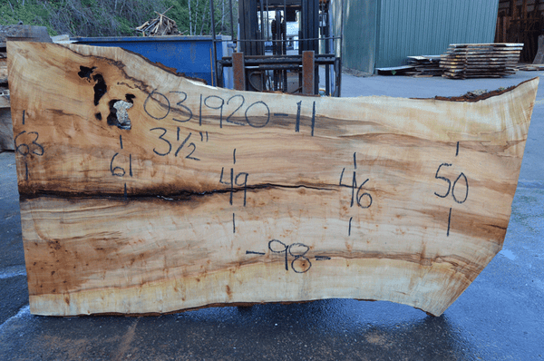 Big Leaf Maple Slab 031920-11