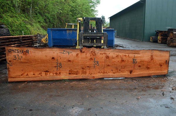 Oregon Redwood Slab 042517-09