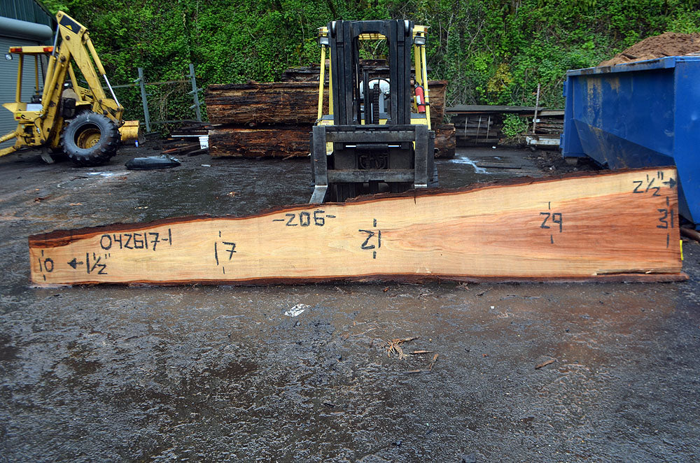 Oregon Redwood Slab 042617-01
