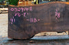 Oregon Black Walnut Slab 052914-01