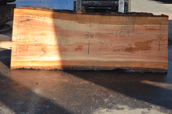 072419-01 Oregon Fir Slab