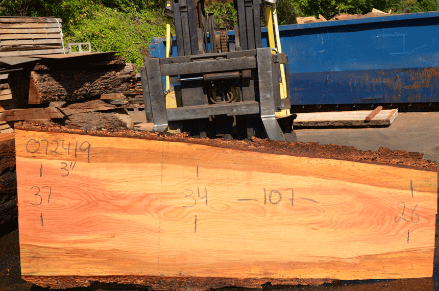 072419-02 Oregon Fir Slab