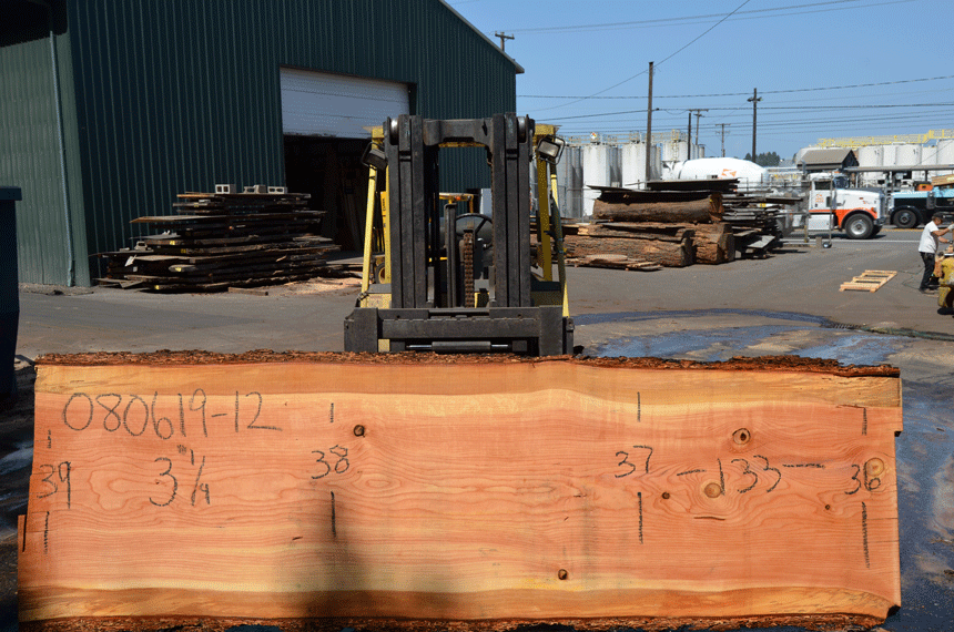 080619-12 Oregon Fir Slab