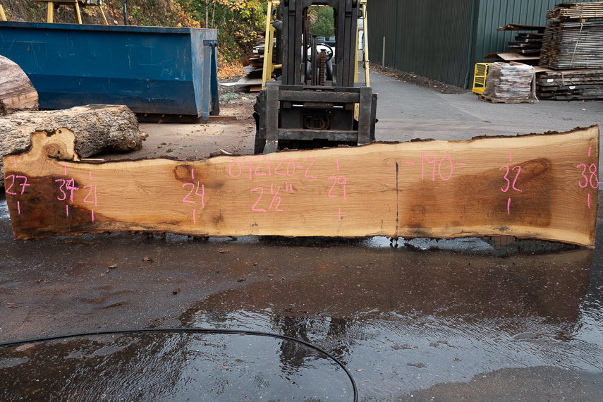 Oregon White Oak Slab 092120-02