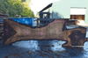 Oregon Black Walnut Slab 102317-14
