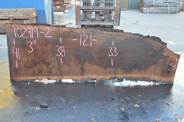 102919-02 Black Walnut Slab