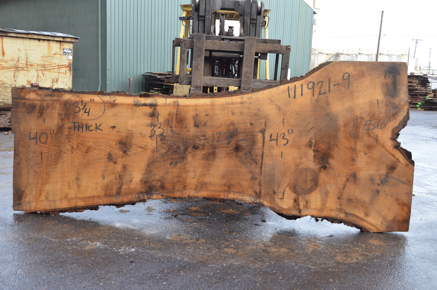 Oregon White Oak Slab 111921-09