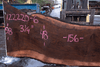 Oregon Black Walnut Slab 122220-06