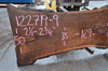 Oregon Black Walnut Slab 122719-09