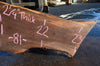 Oregon Black Walnut Slab 091221-09