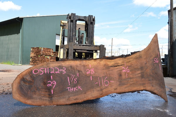 Oregon Black Walnut Slab 051122-03