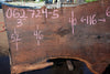 Oregon Black Walnut Slab 062724-5
