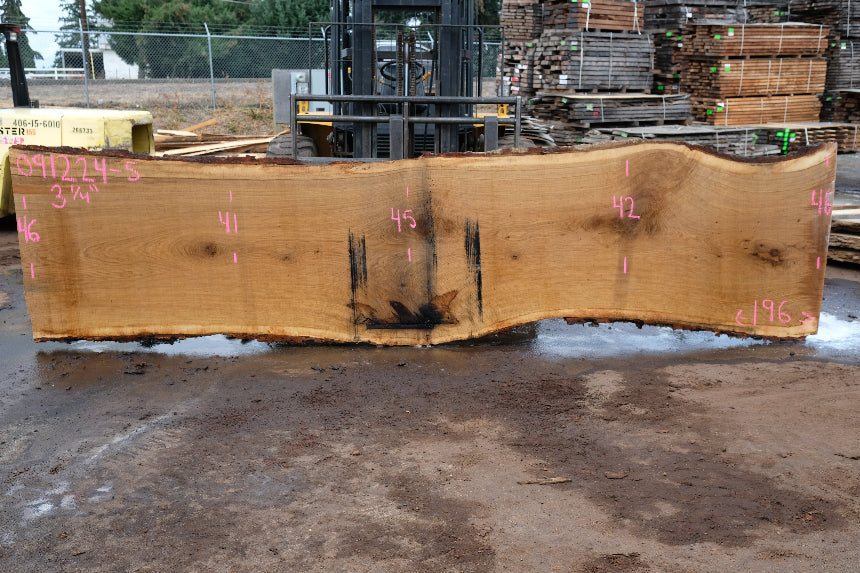 Oregon White Oak Slab 091224-05