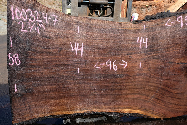 Oregon Black Walnut Slab 100324-7 – Goby Walnut Products, Inc