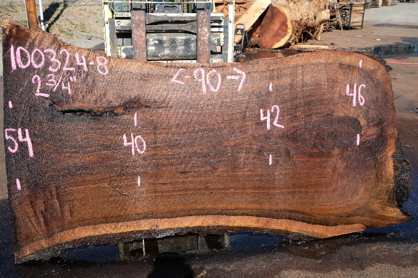 Oregon Black Walnut Slab 100324-8