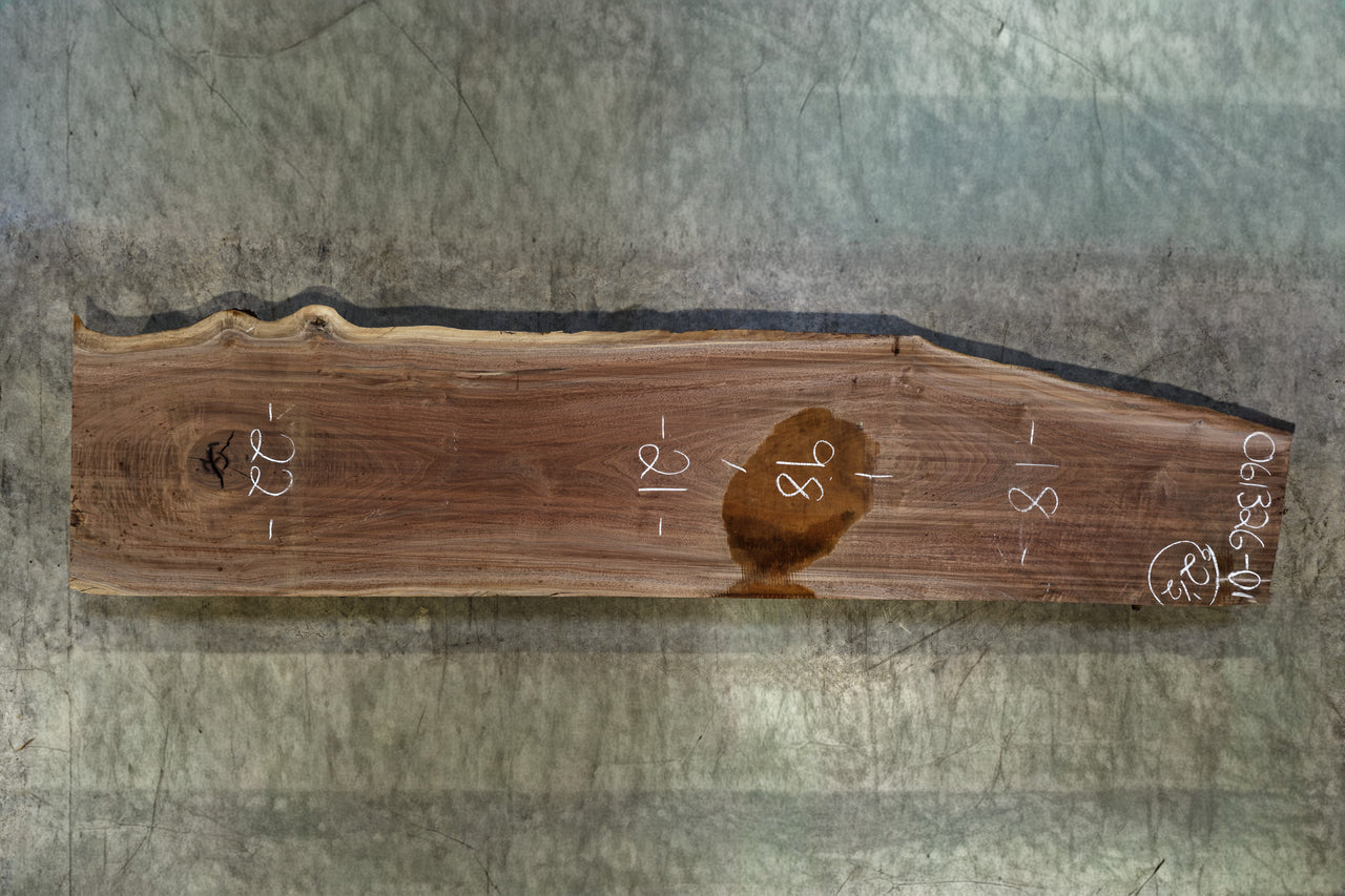 Oregon Black Walnut Slab 061326-01