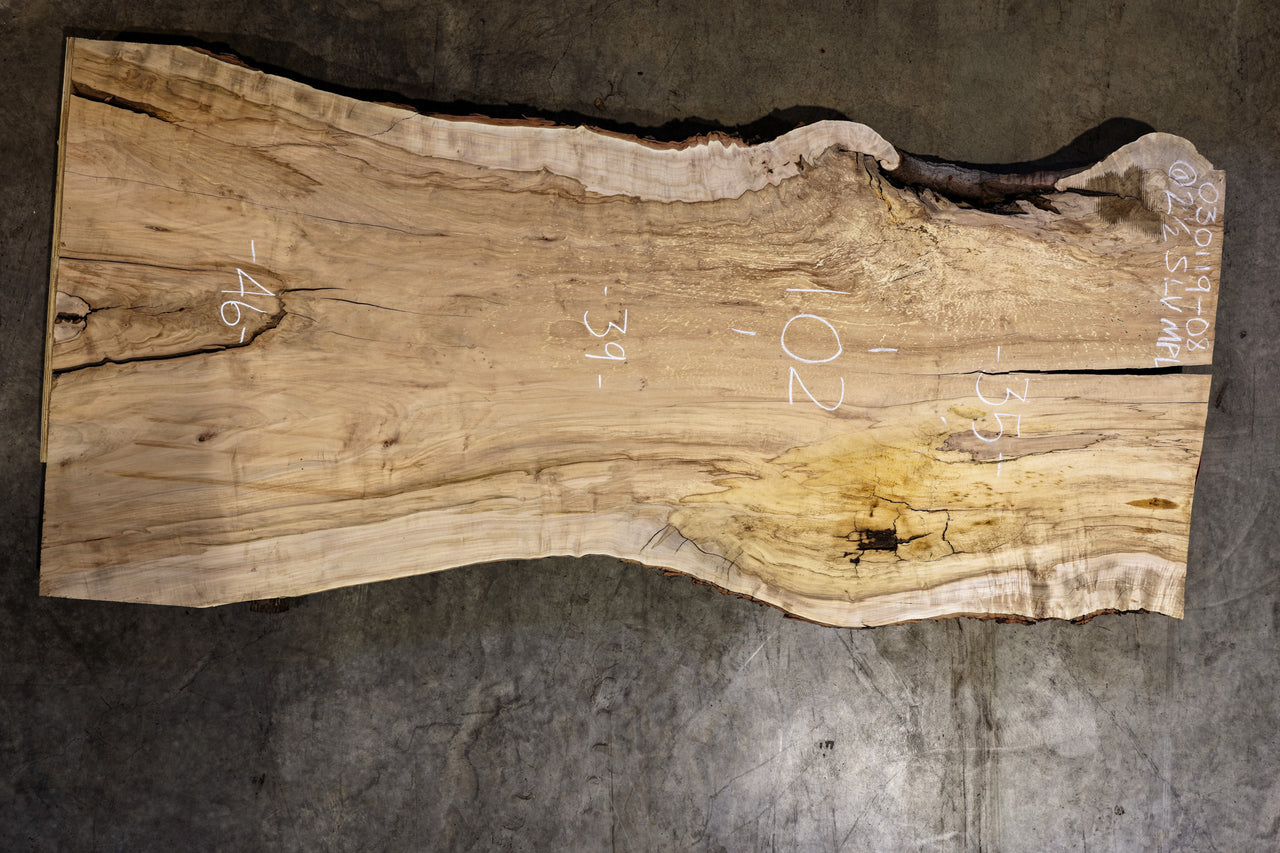 Silver Maple Slab 030119-08