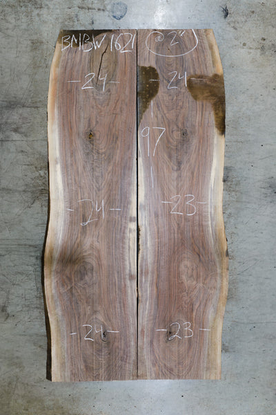 Oregon Black Walnut Bookmatch BMBW-1621