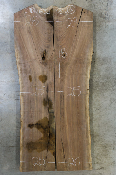 Oregon Black Walnut Bookmatch BMBW-1632