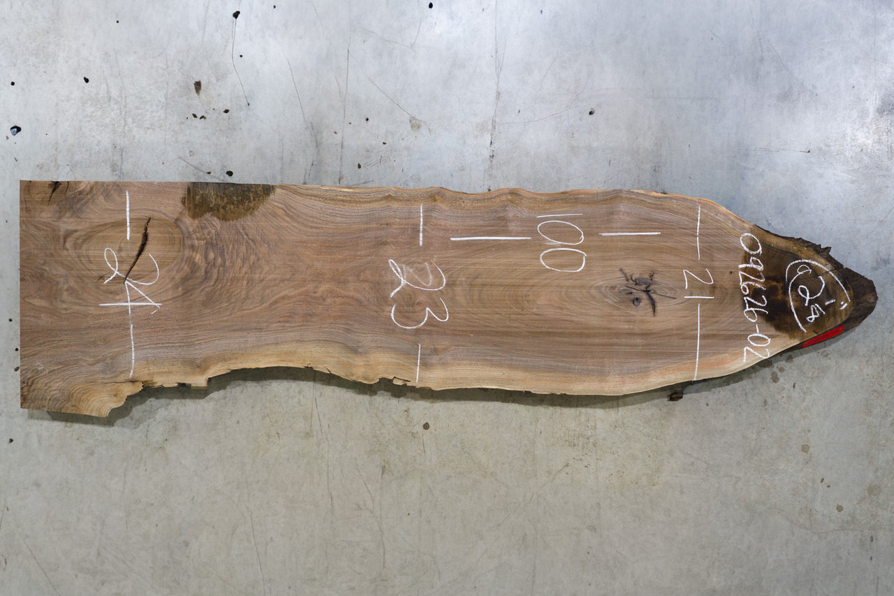 Oregon Black Walnut Slab 062626-02