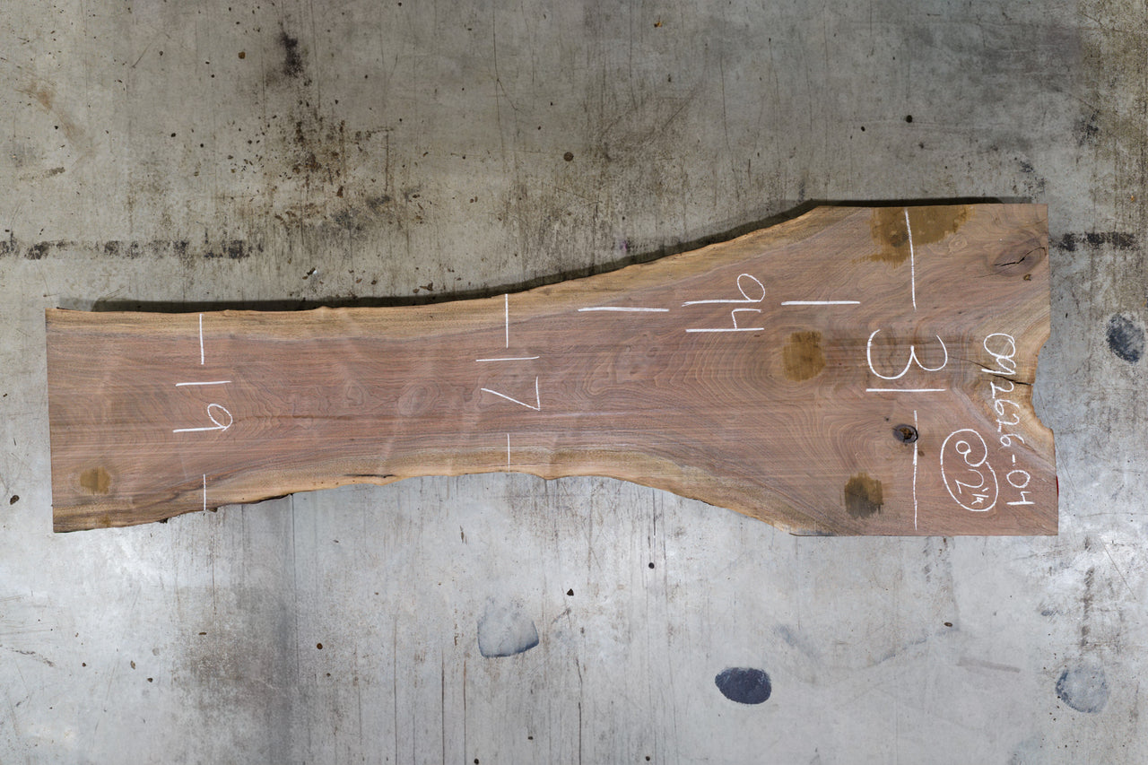 Oregon Black Walnut Slab 062626-04