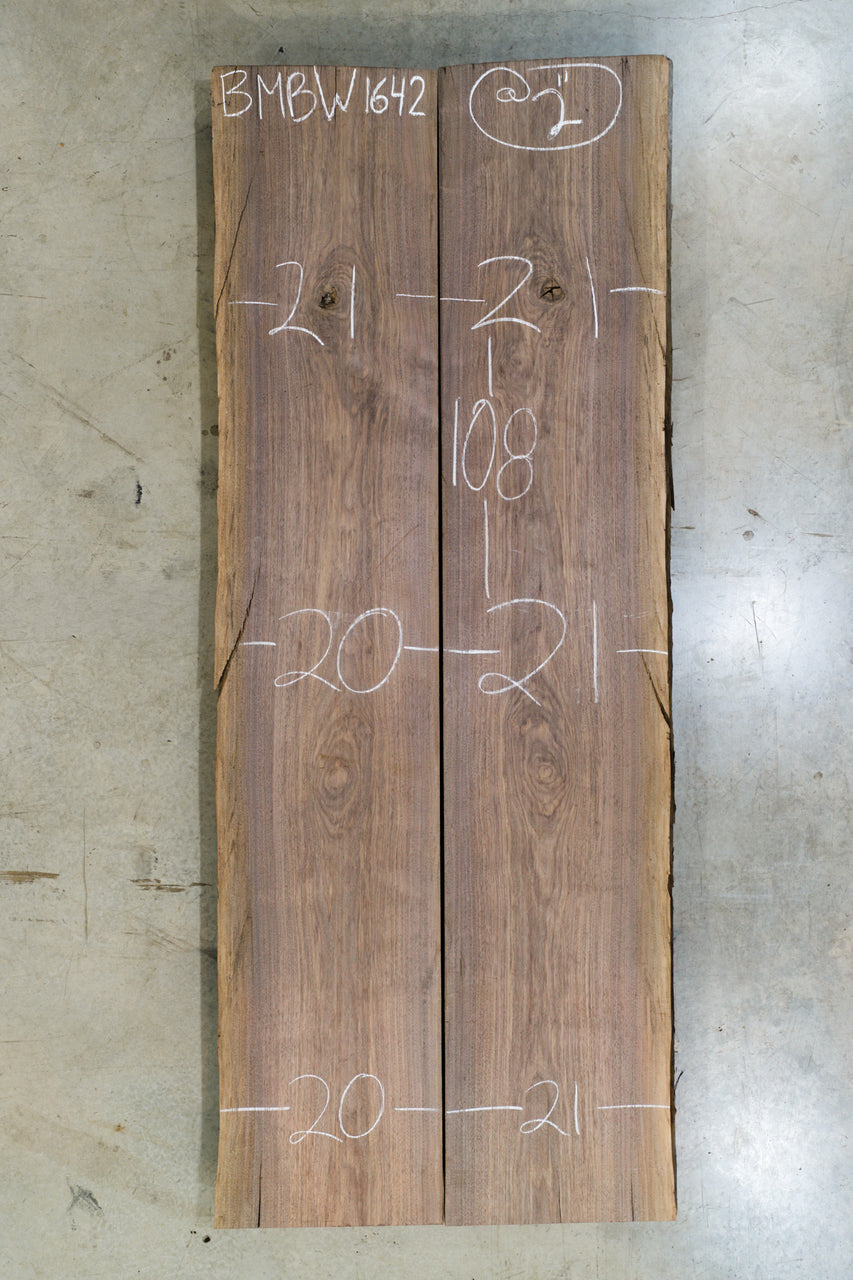 Oregon Black Walnut Bookmatch BMBW-1642