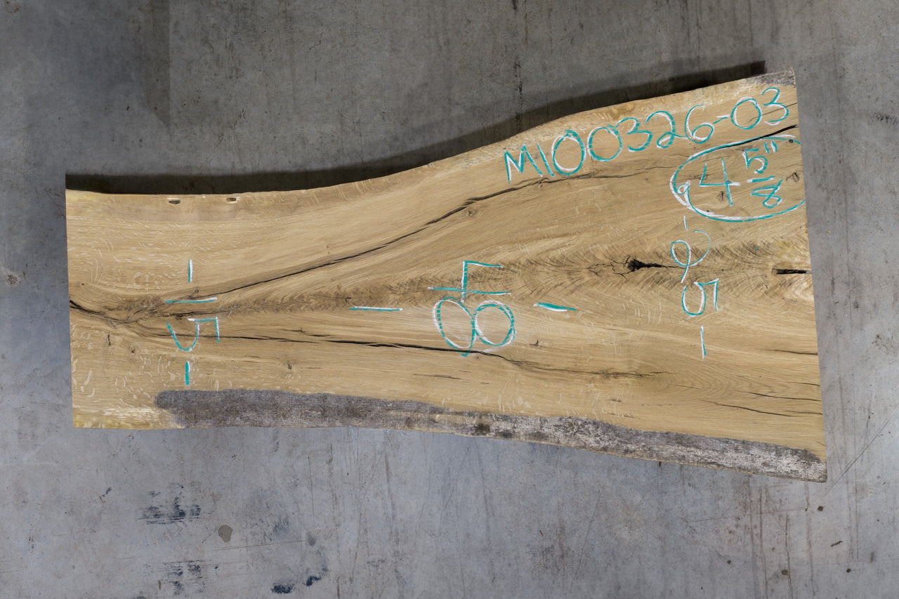 Oregon White Oak Mantle M101026-03