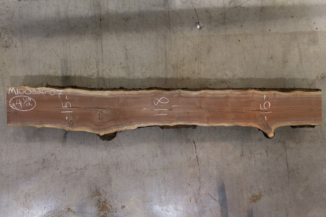 Oregon Black Walnut Mantle M100326-07