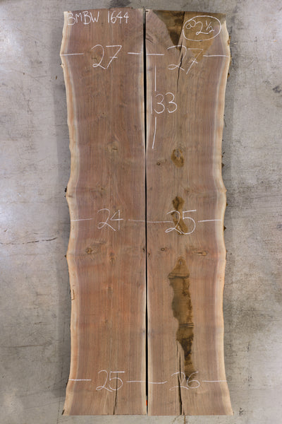 Oregon Black Walnut Bookmatch BMBW-1644