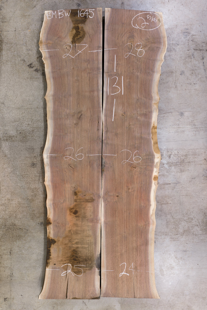 Oregon Black Walnut Bookmatch BMBW-1645