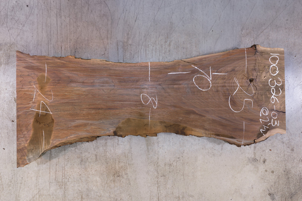Oregon Black Walnut Slab 100326-03