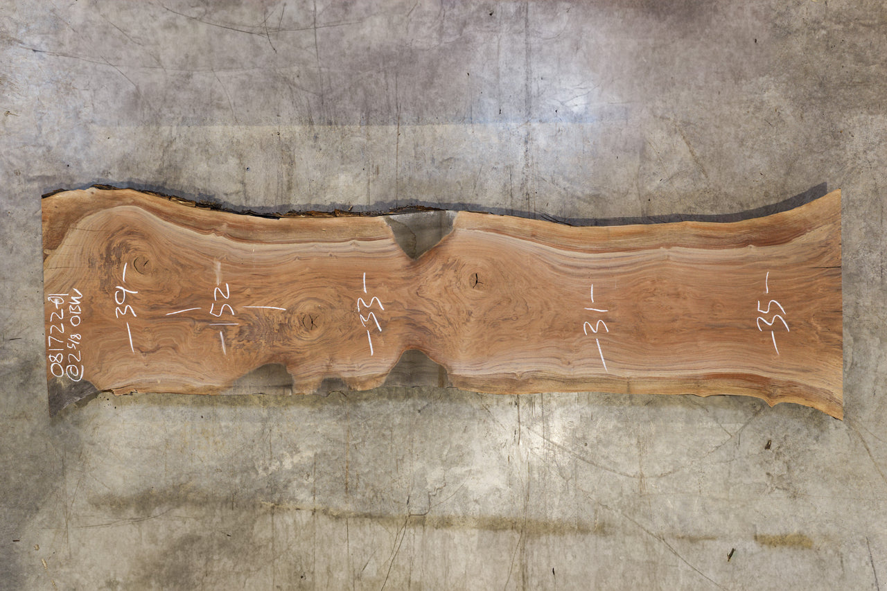 Oregon Black Walnut Slab 081722-01