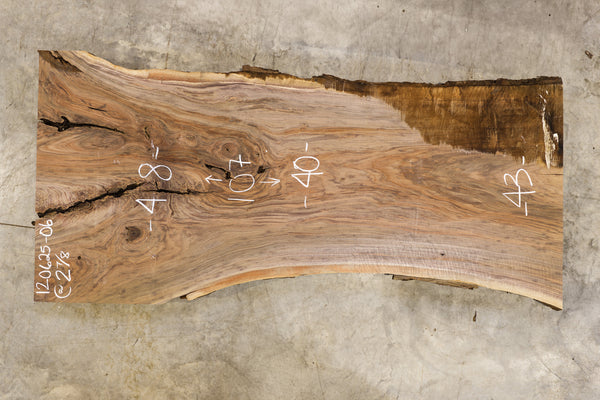 Oregon Black Walnut Slab 120625-06