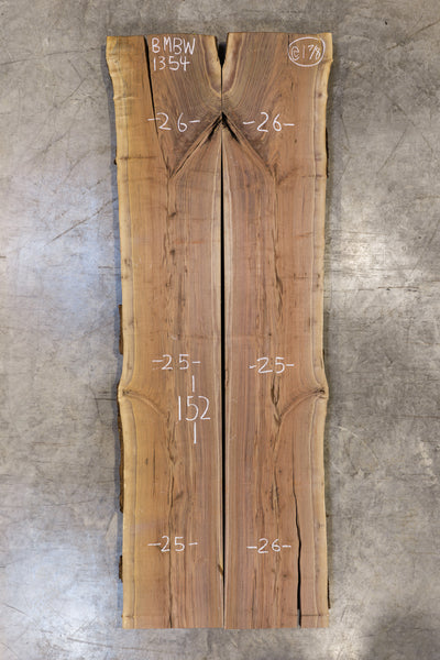 Oregon Black Walnut Bookmatch BMBW-1354