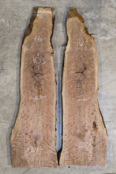 Oregon Black Walnut Bookmatch BMBW-1579