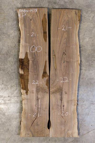 Oregon Black Walnut Bookmatch BMBW-1578
