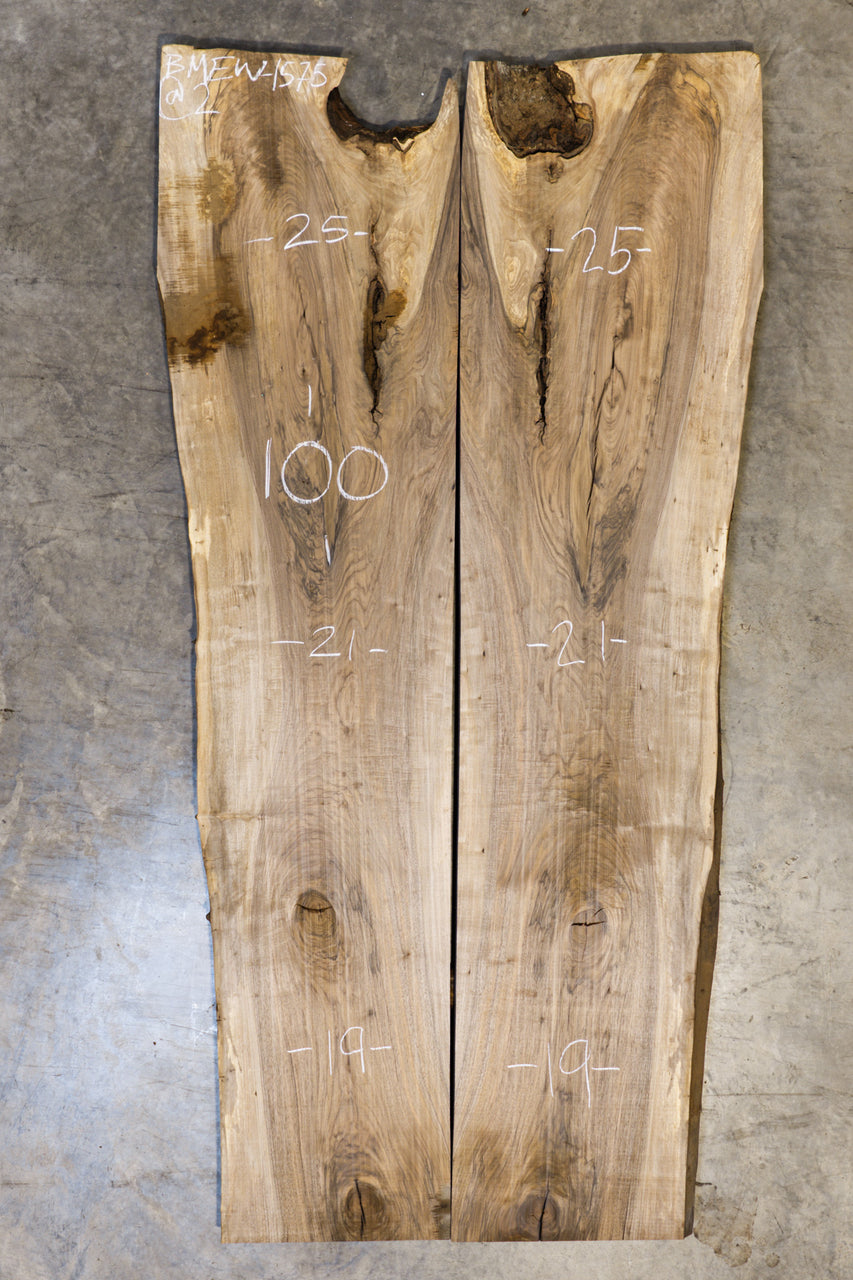 English Walnut Bookmatch BMEW-1575