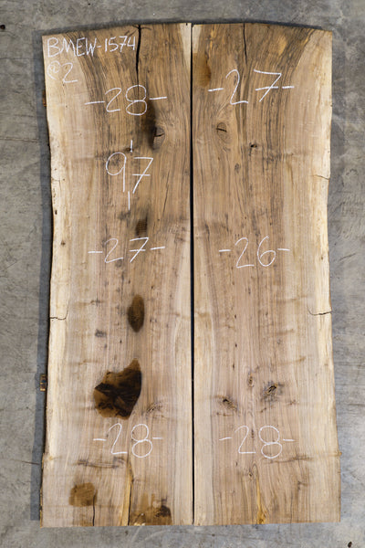 English Walnut Bookmatch BMEW-1574
