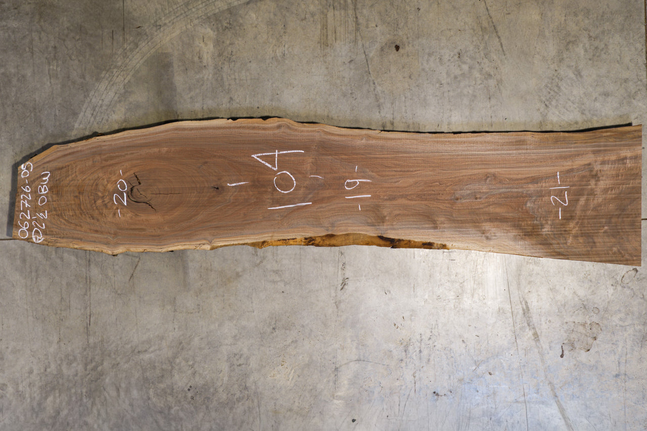 Oregon Black Walnut Slab 062726-05